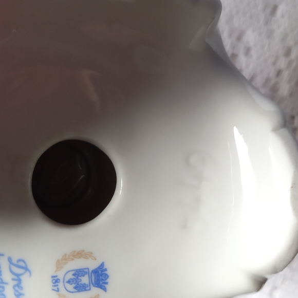 Vintage Dresden hand painted candle sticks - Picture 6 of 8